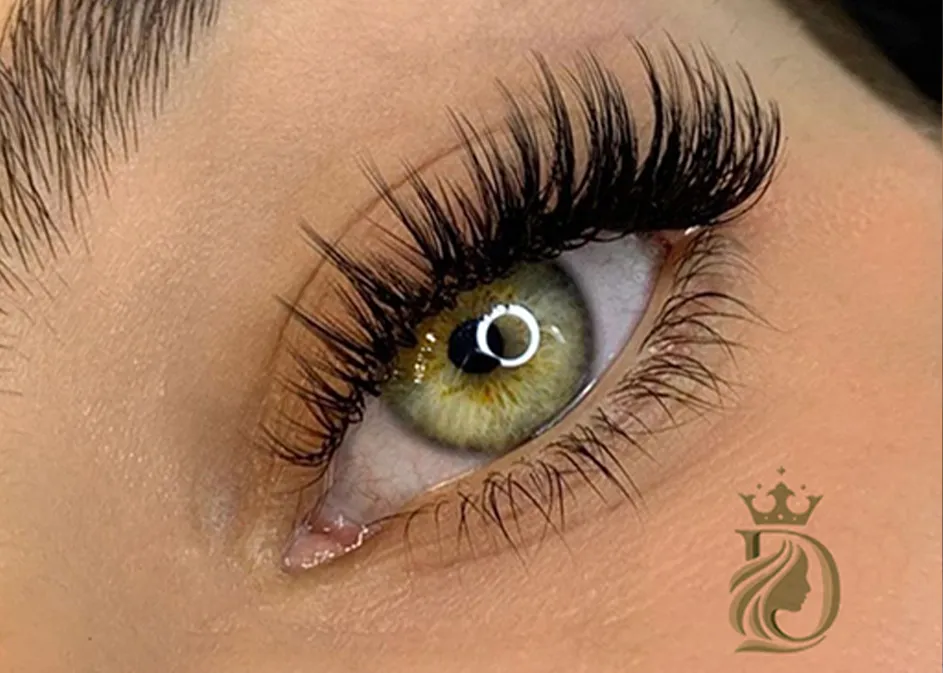 خدمات مژه سالن دل